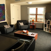 Western Residence Hall - Living Room
